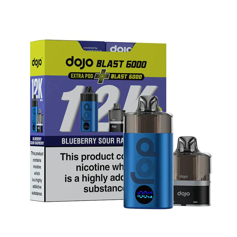 Vaporesso Dojo Blast 12K Blueberry Sour Raspberry Bundle Vape Kit