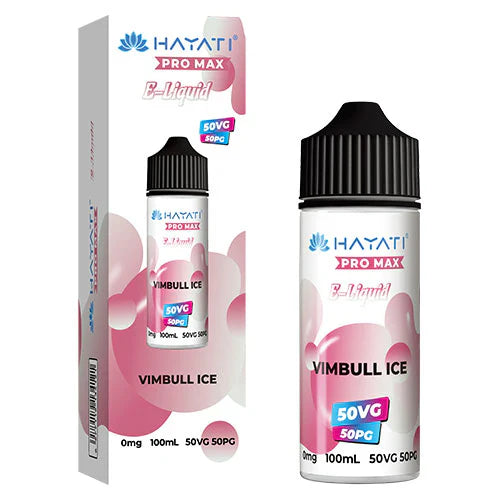 Vimbull Ice 50/50 Shortfill E-Liquid by Hayati Pro Max 100ml