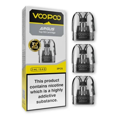 Voopoo Argus Top Fill V2 Pod Cartridges Pack of 3