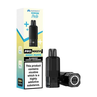Hayati Pro Max Plus 6000 Blueberry Cherry Cranberry Replacement Pods
