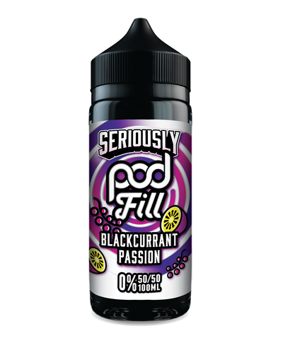 Doozy's Seriously Pod Fill Blackcurrant Passion 100ml E-liquid