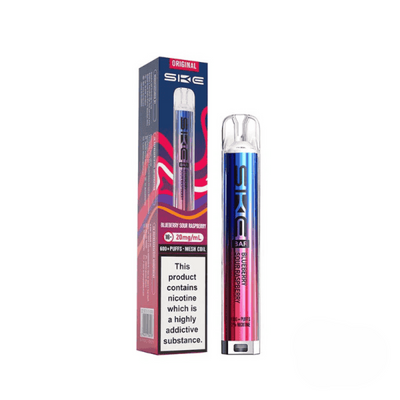 SKE Original Bar 600 Blueberry Sour Raspberry Compliant Post June 1st Prefilled Pod Kit
