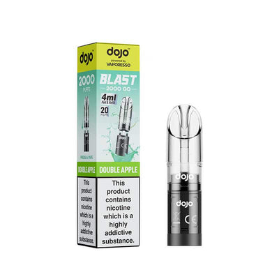 Vaporesso Dojo Blast 2000 Go Compliant Double Apple Prefilled Pod
