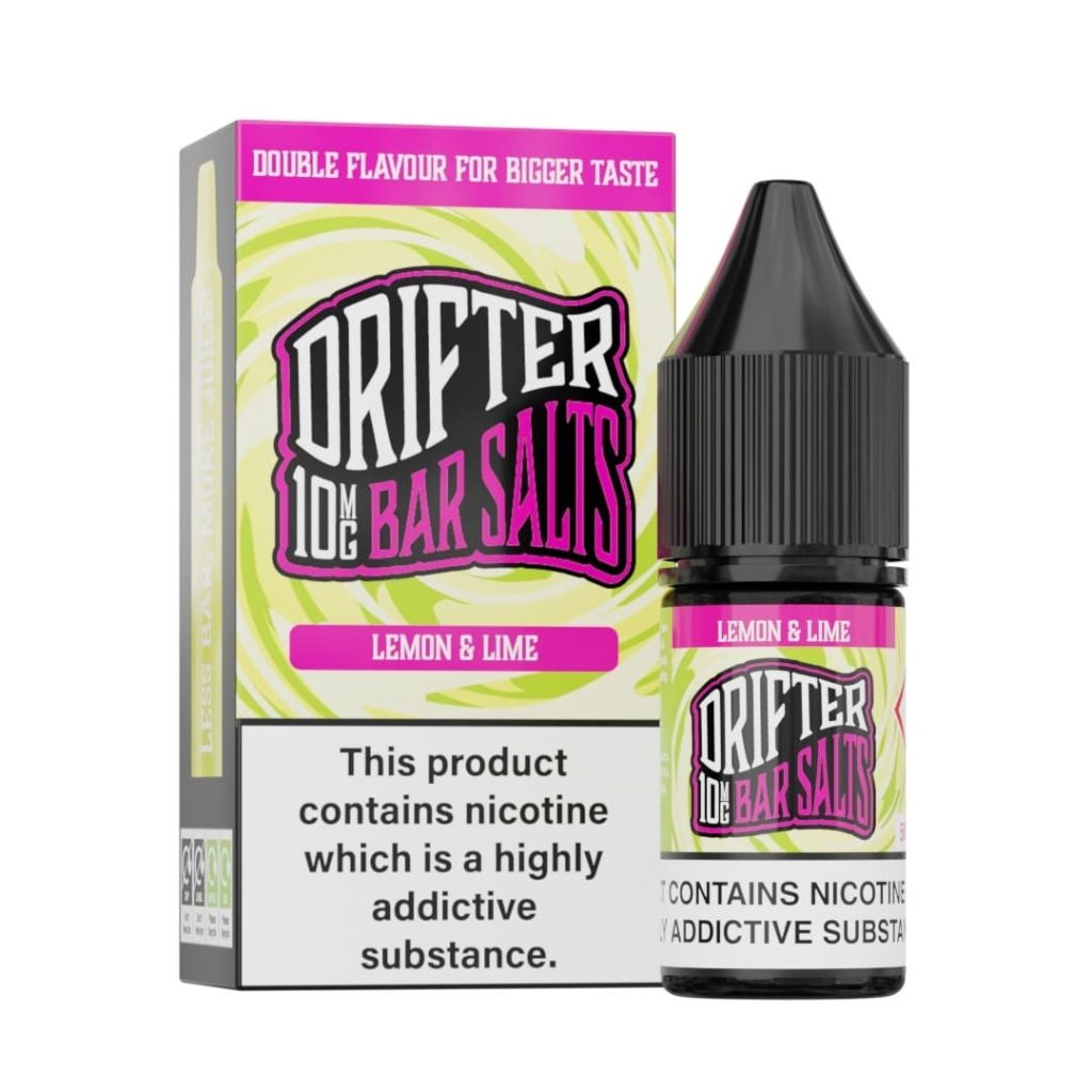 Drifter Bar Salts 10ml Lemon Lime Nic Salt