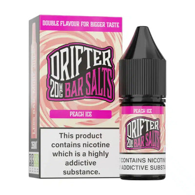 Drifter Bar Salts 10ml Peach Ice Nic Salt