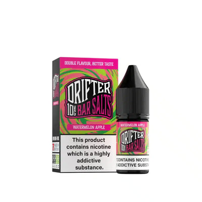 Drifter Bar Salts 10ml Watermelon Apple Nic Salt
