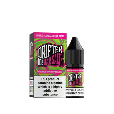 Drifter Bar Salts 10ml Watermelon Strawberry Bubblegum Nic Salt