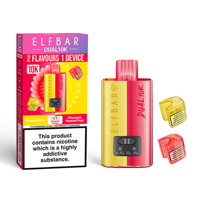 Elf Bar Dual 10K Pineapple Edition Prefilled Pod Vape Kit