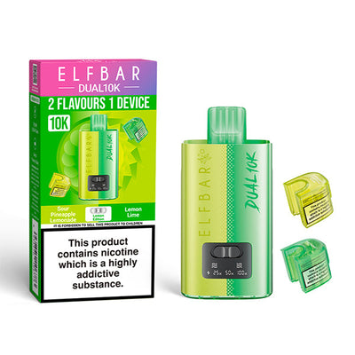 Elf Bar Dual 10K Lemon Edition Prefilled Pod Vape Kit