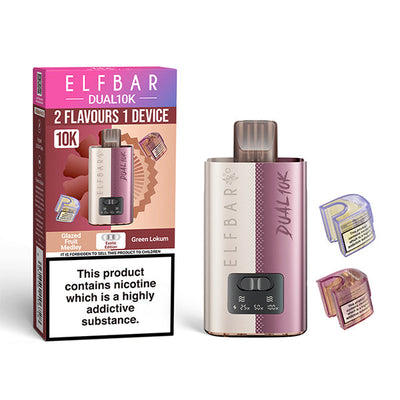 Elf Bar Dual 10K Exotic Edition Prefilled Pod Vape Kit