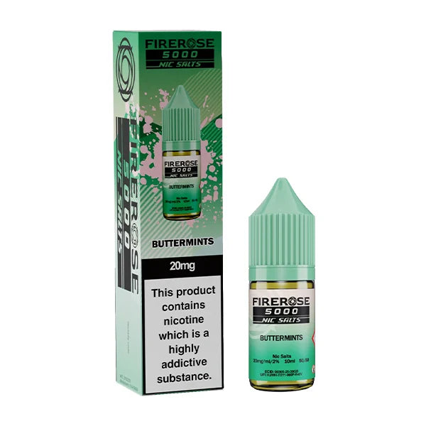 Elux Firerose 5000 Buttermints 10mg Nic Salts