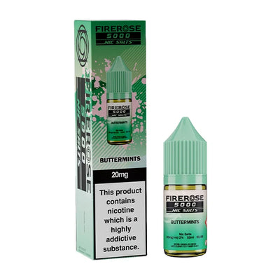 Elux Firerose 5000 Buttermints 10mg Nic Salts