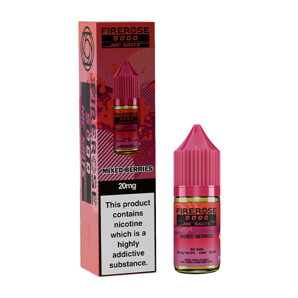 Elux Firerose 5000 Mixed Berries 10mg Nic Salts