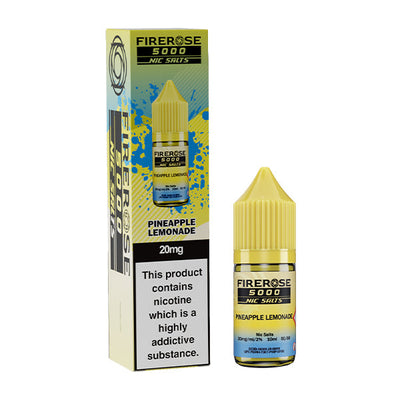 Elux Firerose 5000 Pineapple Lemonade 10mg Nic Salts