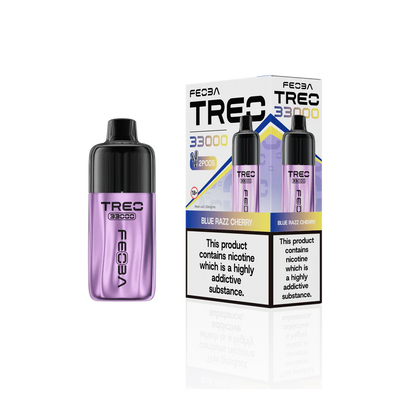Feoba Treo 33K Blue Razz Cherry Prefilled Pod Kit