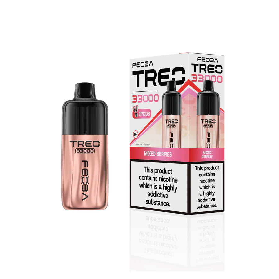 Feoba Treo 33K Mixed Berries Prefilled Pod Kit