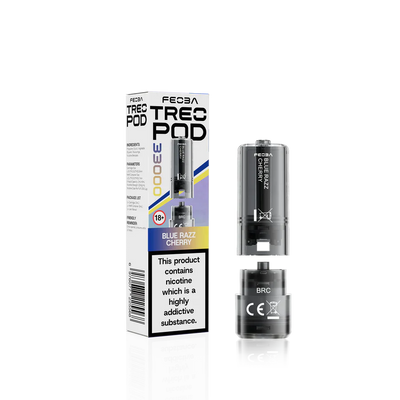 Feoba Treo 33K Blue Razz Cherry Prefilled Replacement Pods