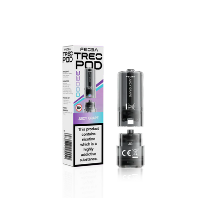 Feoba Treo 33K Juicy Grape Prefilled Replacement Pods