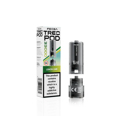 Feoba Treo 33K Lemon Lime Prefilled Replacement Pods