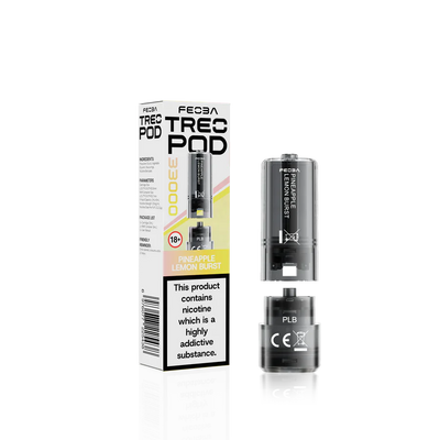 Feoba Treo 33K Pineapple Lemon Burst Prefilled Replacement Pods