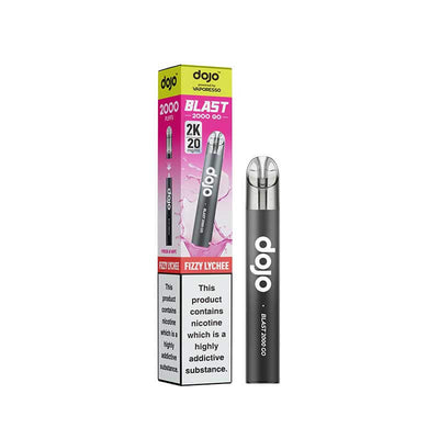 Vaporesso Dojo Blast 2000 Go Prefilled Pod Fizzy Lychee Vape Kit