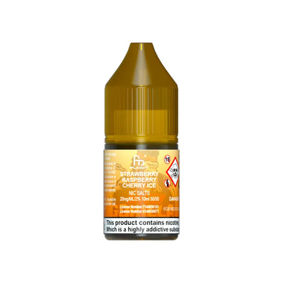 Fumot RandM 7000 Strawberry Raspberry Cherry Ice 10mg Nic Salts