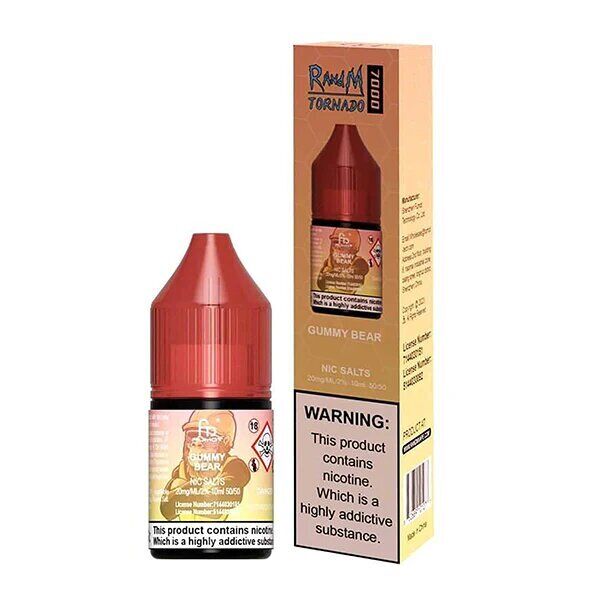 Fumot RandM 7000 Gummy Bear 10mg Nic Salts