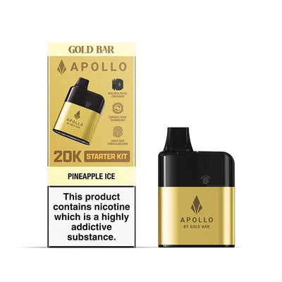 Goldbar 20K Apollo Pineapple Ice AIO Big Puff Device