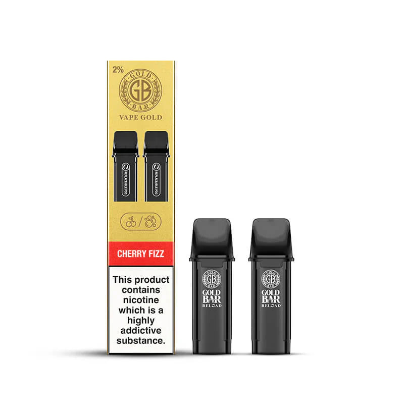 Goldbar Reload Cherry Fizz Prefilled Pods Pack of 2