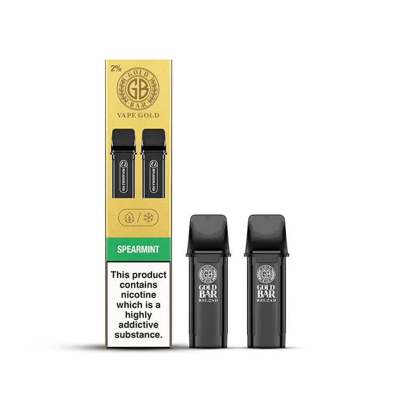 Goldbar Reload Spearmint Prefilled Pods Pack of 2