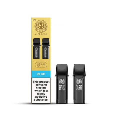 Goldbar Reload Ice Pop Prefilled Pods Pack of 2