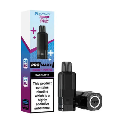 Hayati Pro Max Plus 6000 Blue Razz Gummy Bear Replacement Pods