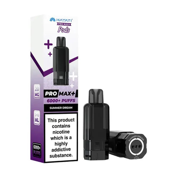 Hayati Pro Max Plus 6000 Summer Dream Replacement Pods