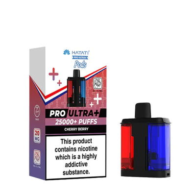 Hayati Pro Ultra Plus 25000 Cherry Berry Replacement Pods