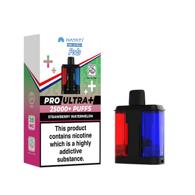 Hayati Pro Ultra Plus 25000 Strawberry Watermelon Replacement Pods