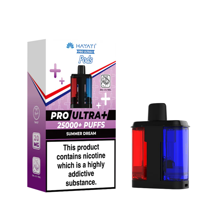Hayati Pro Ultra Plus 25000 Summer Dream  Replacement Pods