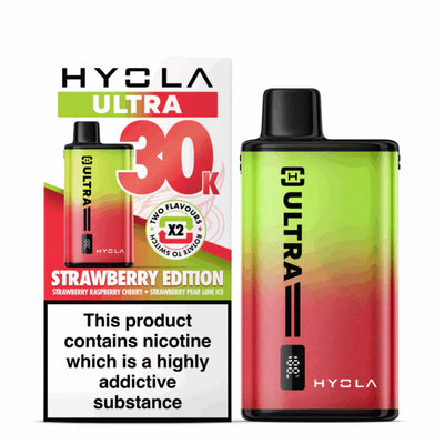 Hyola Ultra 30K Strawberry Edition Compliant Post June 1st Prefilled Pod Kit