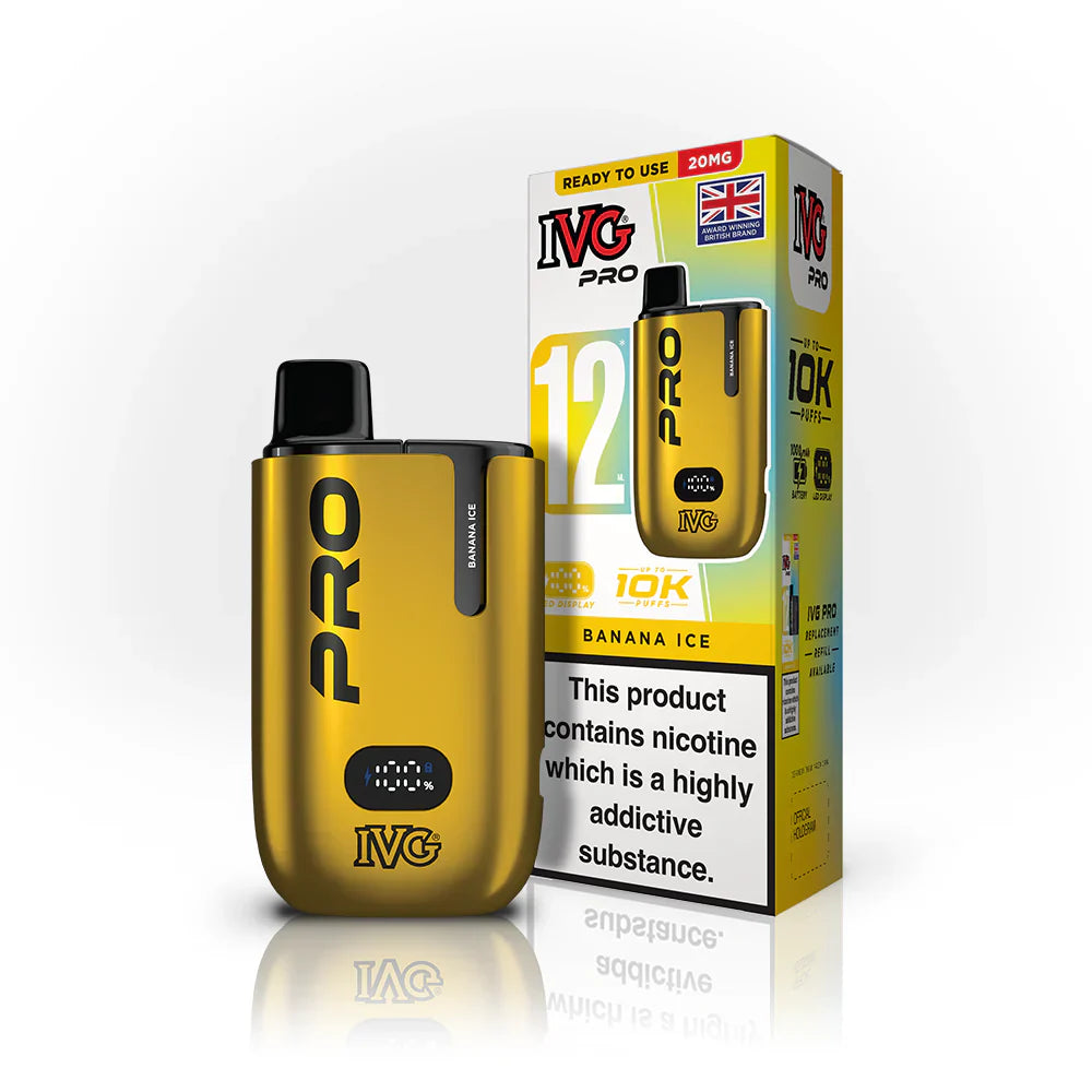 IVG Pro 12 Banana Ice Prefilled Pod Kit