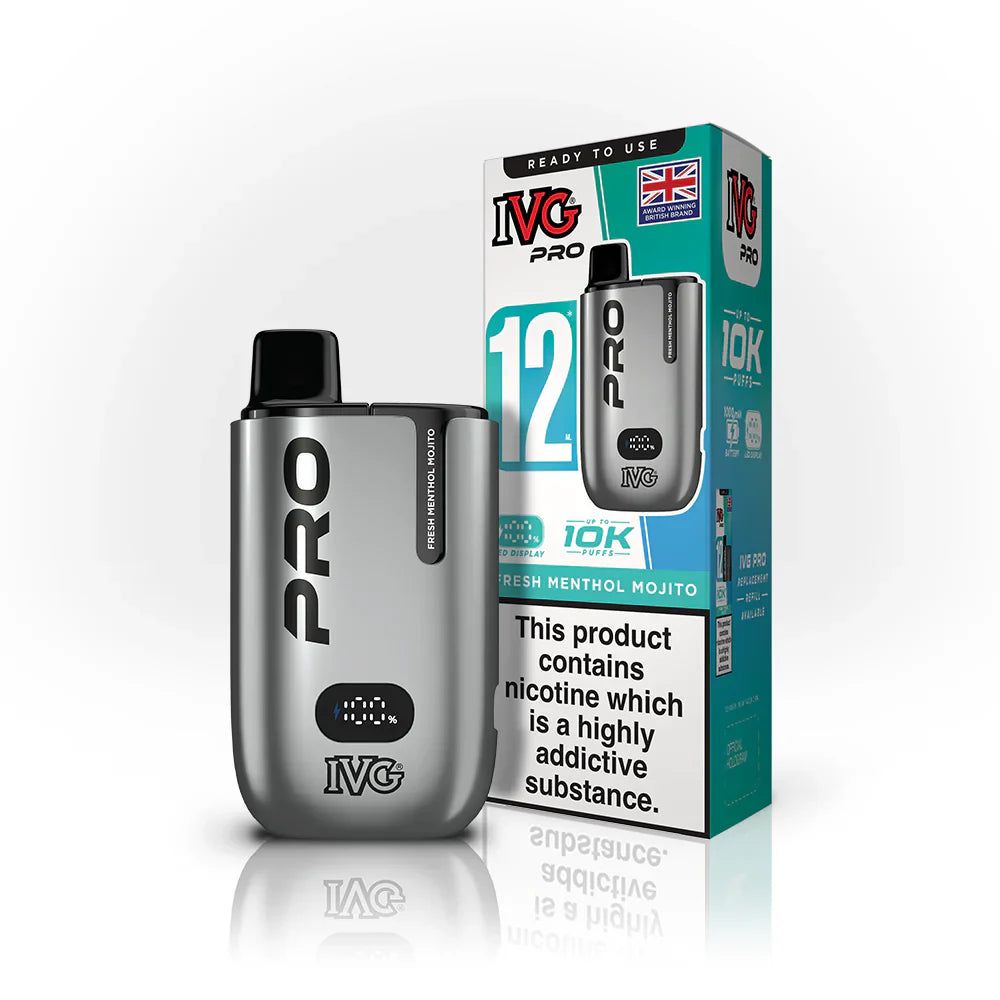 IVG Pro 12 Fresh Menthol Mojito Prefilled Pod Kit