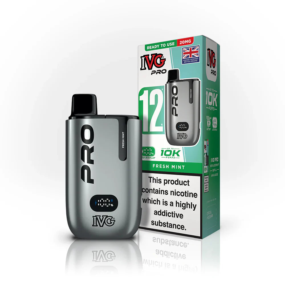 IVG Pro 12 Fresh Mint Prefilled Pod Kit