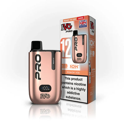 IVG Pro 12 Peach Ice Prefilled Pod Kit