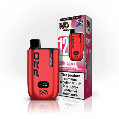 IVG Pro 12 Strawberry Raspberry Cherry Prefilled Pod Kit