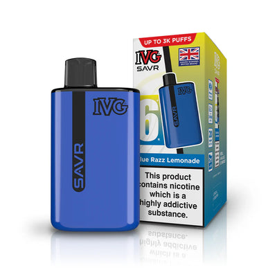 IVG SAVR Blue Razz Lemonade Prefilled Pod Kit