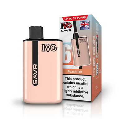 IVG SAVR Peach Ice Prefilled Pod Kit