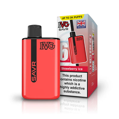 IVG SAVR Strawberry Ice Prefilled Pod Kit