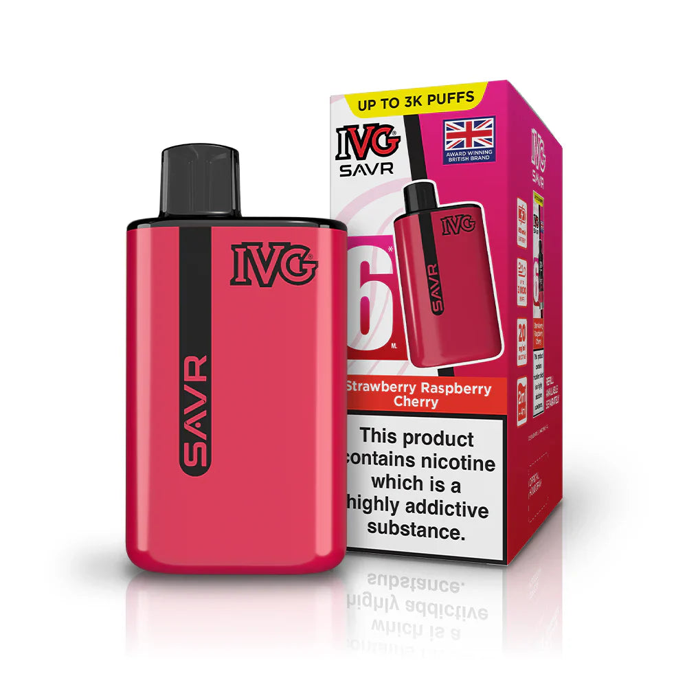 IVG SAVR Strawberry Raspberry Cherry Prefilled Pod Kit