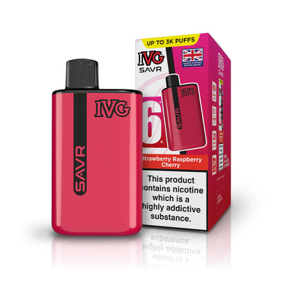 IVG SAVR Strawberry Raspberry Cherry Prefilled Pod Kit