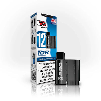 IVG Pro 12 Blue Raspberry Ice Prefilled Pod