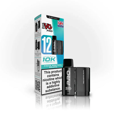 IVG Pro 12 Fresh Menthol Mojito Prefilled Pod