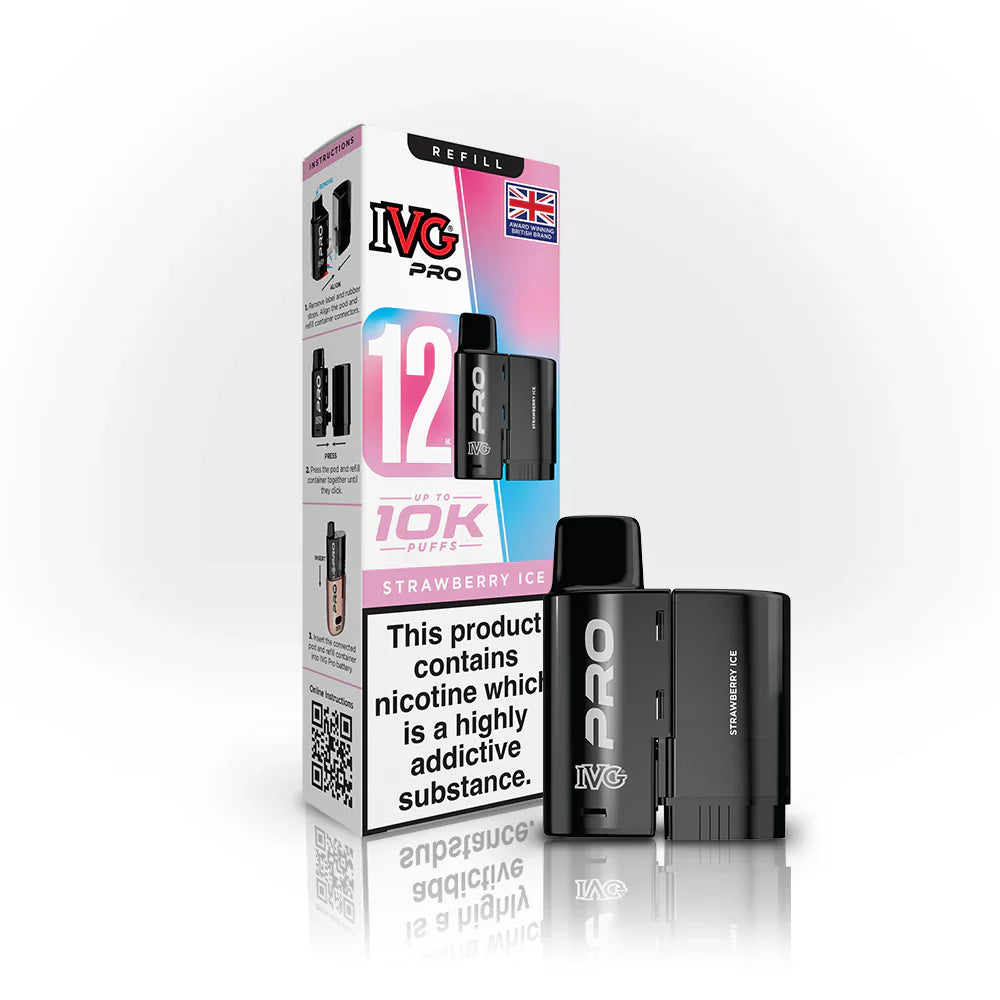 IVG Pro 12 Strawberry Ice Prefilled Pod